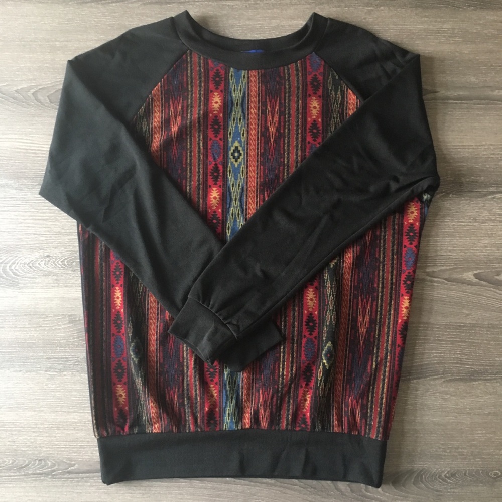Aztec Pullover Top - image 3